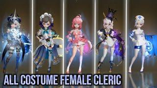 Review All Costume Female Cleric - DRAGON NEST 2