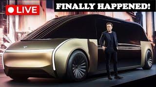 Elon Musk: I am releasing Tesla's NEW RoboVan and RoboTaxi!