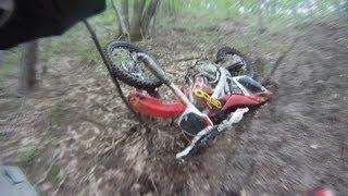 CRF 250 Wide Open Enduro - How Destroy Your Bike