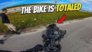 100+ SUPERBIKES TAKEOVER MIAMI HIGHWAYS | HORRIBLE CRASH