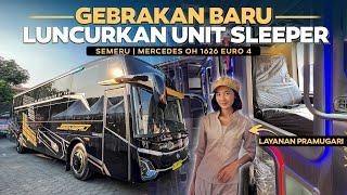 GAK MAIN - MAIN , LANGSUNG JALANKAN UNIT SLEEPER ‼️ Pemain Baru Semeru Jogja - Semarang - Jakarta.