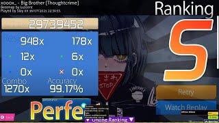 [osu!] x0o0x_ - Big Brother [Thoughtcrime] 99.17% FC