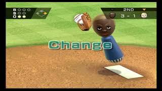 Wii Sports Baseball Emma vs Silke