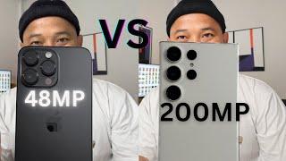 Samsung Galaxy S23 Ultra vs iPhone 14 Pro Max camera Comparison