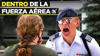 Así SUFREN los NUEVOS CADETES de la Fuerza Aérea de EE.UU el primer día de la Academia﻿