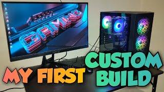 I Build my First Custom PC Without Experiance | i3 12100f + RTX 3060 Build !