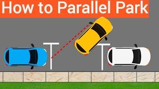 Parallel Parking | How to Parallel Park Perfectly  (Step by Step) | Parking tips.