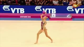 Yana Kudryavtseva | World Championship 2015 | Stuttgart | Ball and Ribbon