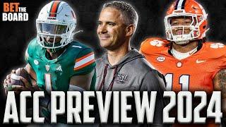 ACC College Football Preview 2024 with Picks and Predictions