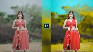 Lightroom blue and yellow colour photo editing//Lightroom preset download free//