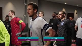 England vs Germany Euro 2020 eFootball PES 2021 Gameplay