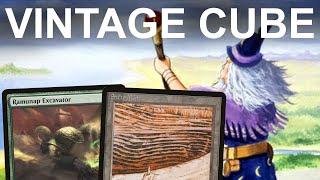 INFINITE LAND LOOPS! Magic Online Vintage Cube Draft. MTG Fastbond Combo