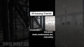 detik detik lift barang merosot tp gagal