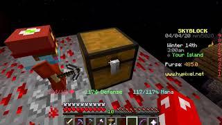 how to make  a minion chest (Hypixel Skyblock)