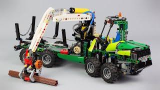 42080 Lego Technic Set Rebuilt in a Forwarder