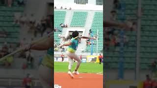 WATCH DP MANU'S IMPRESSIVE THROW OF 81.01m #athletics #indianathletics #javelinthrow #bangkok