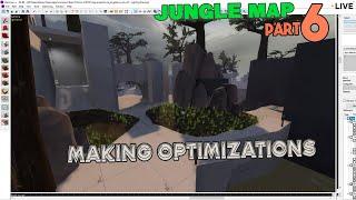 Part 6: Jungle Map Optimizing & Finishing Spawn Rooms - TF2 in Hammer++ | Live Level Design