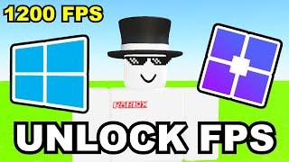 UPDATED 2024! EASIEST Method To Get UNLIMITED FPS! (ROBLOX)