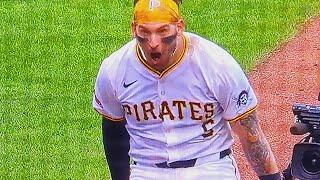 YASMANI GRANDAL WALK-OFF HOME RUN: (7) RAISE THE JOLLY ROGER | CINCINNATI REDS VS PITTSBURGH PIRATES