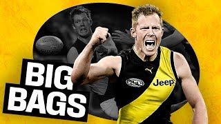 RIEWOLDT! 'A new king at Tigerland' as Jack Riewoldt kicks 10 goals v Eagles | Big Bags | 2010 | AFL