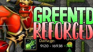 Green Circle TD Reforged | WAIT, BLADE TOWER IS OVERPOWERD (MAP COMPLETION?)