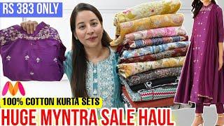 Huge Partywear/WeddingWear Kurti/Kurta Sets/Anarkali/Cord Set Haul Starting 383 Only #haul #meesho