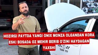 HOZIRGI PAYTDA YANGI ONIX MONZA OLGANDAN KORA ESKI BOSADA OZ MEHIR BERIB O'ZINI HAYDAGAN YAXSHI