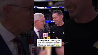 Mike Breen catches up with a former colleague 