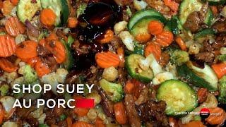 Comment faire un shop suey porc - Recette dans la tradition réunionnaise