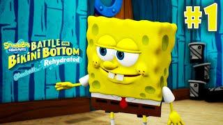 Губка Боб Квадратные Штаны  SpongeBob SquarePants Battle for Bikini Bottom Прохождение игры #1