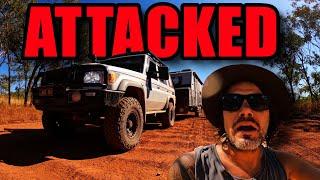 SNEAK ATTACK and BOGGED at the BEST FREE CAMP on the GIBB RIVER ROAD | OFFGRID SOLAR CARAVAN