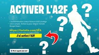 COMMENT ACTIVER L'A2F FORTNITE SUR NINTENDO SWITCH (2024)