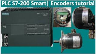 PLC S7-200 Smart connect with incremental encoder full tutorial| WinCC Explorer V7.5