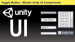 Toggle - Master Unity UI Components Series (14/16)