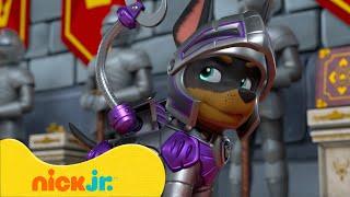 PAW Patrol Rescue Knights Battle a DRAGON!  | Nick Jr. UK