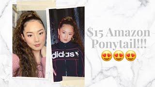 Quick Wavy Ponytail Look | Sophia Thao