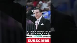 St. John's loses to Arkansas, ending Red Storm's season #shorts