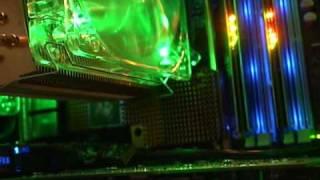 Custom Thermaltake Spedo QX9650 overclocked  4.0 gaming Rig Thermalright cooling solution