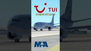 First Look at TUI Boeing 737 Max 8 Takeoff From Miami Airport in Infinite Flight