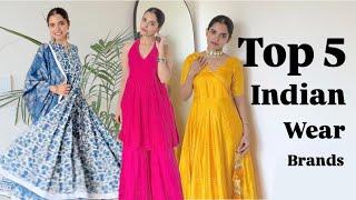 Top 5 Indian wear brands | Rakhi, Diwali, wedding festivities 