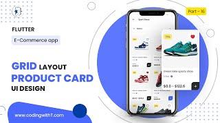 Gridview in Flutter with Product Card Design | Flutter Gridview 2023