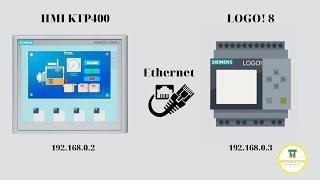 Connect Siemens HMI KTP400 with LOGO!8 -- Ethernet ( Kết nối HMI KTP400 & LOGO!8 -- Ethernet)