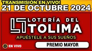 Resultado LOTERIA DEL TOLIMA del LUNES 21 de octubre 2024