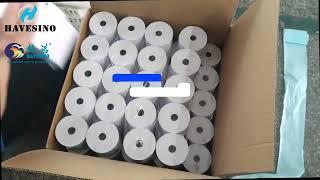 Thermal paper Cashier paper roll slitting rewinding machine