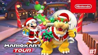 MARIOKART TOUR|HOLIDAY TOUR|FIRE ROSALINA CUP AND MII CUP|GAMEPLAY #1