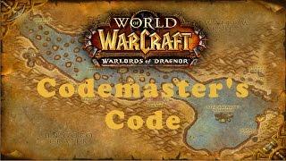 World of Warcraft Quest: Codemaster's Code (Alliance)