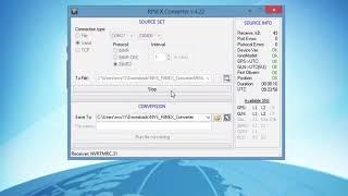 NV08C-RTK-M RAW to RINEX Conversion