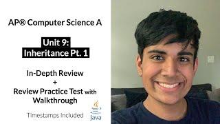 APCS Unit 9 (Part 1): Inheritance In-Depth Review and Practice Test | AP Computer Science A