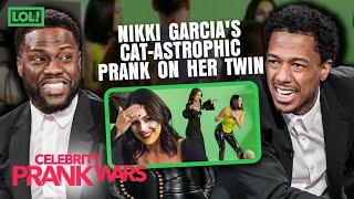 Nikki Garcia's CAT-astrophic Prank on Her Twin | Celebrity Prank Wars | LOL! Network