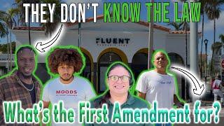 How Lake Worth Dispensaries Handle Public Photography – First Amendment Audit!